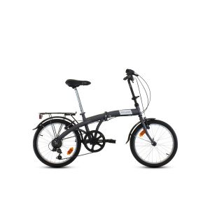 BICICLETTA MYLAND PIEGA 20.1 CITY PIEGHEVOLE 20 6V NERO ACCIAIO