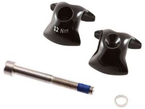 MORSETTO SELLA CARB. 1-BOLT 7X9,6 RAILS