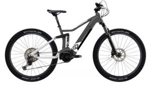 BICI ELETTRICA LOMBARDO MTB 29 SEMPIONE 1.0 TITANIO BIANCO