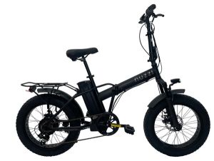 BICI ELETTRICA NUZZI 20 NERO OPACO ACCIAIO 13AH