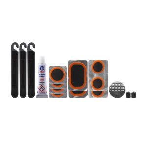 KIT RIPARAZIONE CAMERA D'ARIA SCATOLATO PAX MOTIVE + 3 LEVE COPERTONI