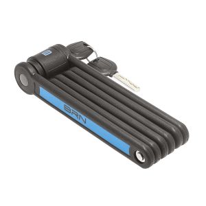 LUCCHETTO ANTIFURTO BRN PIEGHEVOLE SNAKE BLU