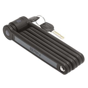 LUCCHETTO ANTIFURTO BRN PIEGHEVOLE SNAKE NERO