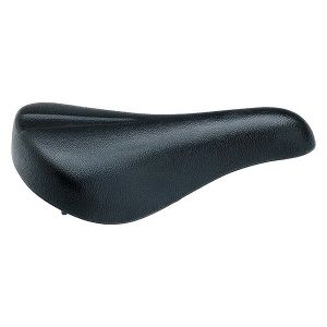 SELLA MVT MTB JUNIOR 12-14-16 240x130mm POLIURETANO NERO CON MORSETTO