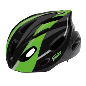 CASCO MVTEK JUNIOR SNAKE II NERO-VERDE