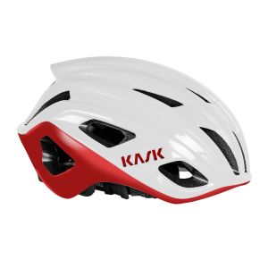 CASCO KASK MOJITO 3 WG11 BIANCO ROSSO