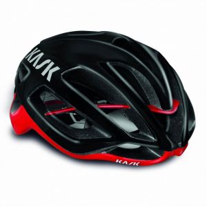 CASCO KASK PROTONE NERO ROSSO