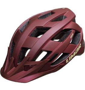 CASCO LIMAR ALBEN ROSSO SCURO OPACO