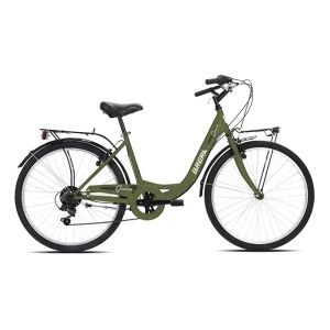 BICICLETTA BRERA 26 GINEVRA 6V VERDE