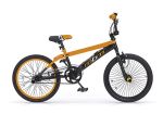 BICICLETTA MBM 20 INSTINCT BMX 2025 ACCIAIO NERO ARANCIO