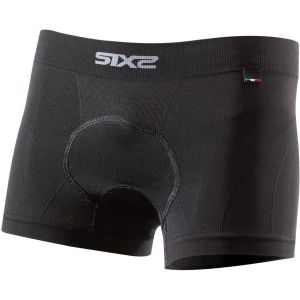 BOXER INTIMO SIXS  CON FONDELLO  ENDURANCE 4 STAGIONI NERO TOTOLE