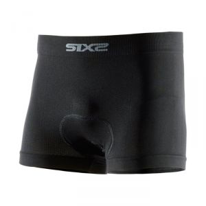 BOXER INTIMO SIXS CARBON CON FONDELLO  NERO TOTOLE