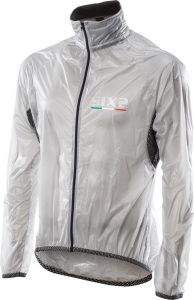 MANTELLINA SIXS LEGGERA IMPERMEABILE TRASPARENT/NERO
