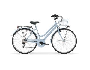 BICICLETTA MBM 28 TOURING ACC 6V AZZURRO