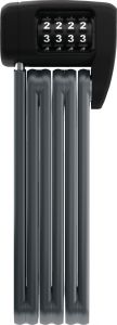 LUCCHETTO ANTIFURTO ABUS PIEGHEVOLE BORDO™ LITE  NERO CON SUPPORTO SH 6055C/85