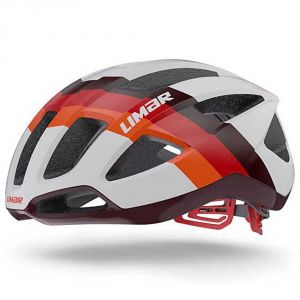 CASCO LIMAR AIR STRATOS 70S BIANCO/ROSSO SCURO