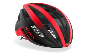 CASCO RUDY PROJECT VENGER ROSSO-NERO MATTE