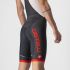 SALOPETTE CASTELLI COMPETIZIONE KIT NERO-ROSSO