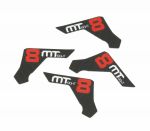 MAGURA MT8 COVER KIT - NEON RED