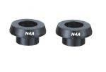 N4A PF30 ADAPTER FOR SHIMANO CRANK 24mm - RED ANODIZED