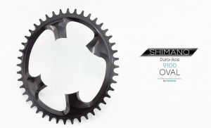 GARBARUK SINGLE OVAL CHAINRING FOR DURA-ACE 9100 110BCD