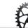 AXEVO_ALUGEAR ROUND CHAINRING  104BCD - 4  HOLES 