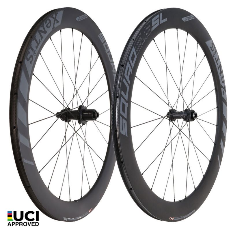 XENTIS SQUAD 5.8 SL DISK WHEELSET Clincher - Black