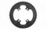 CARBON-TI ROUND CHAINRING X-CARBORING EVO 110BCD 4H 11-12sp (EXTERNAL)