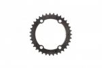CARBON-TI ROUND CHAINRING X-CARBORING 107BCD SRAM AXS 4H (INTERNAL)