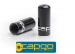 CAPGO ALLOY END CAP FOR 4 mm SHIFT HOUSING (10x) - ORANGE LINE