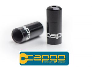 CAPGO ALLOY END CAP FOR 4 mm SHIFT HOUSING (10x) - ORANGE LINE