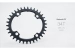 GARBARUK OVAL CHAINRING 104BCD - 4 HOLES