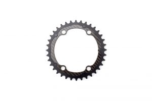 CARBON-TI ROUND CHAINRING X-CARBORING 110BCD 4H (INTERNAL)