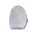 Opened Ostomy Pouch Cover: cod. 26 White with Lace