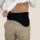 Ostomy Bag Holder Belt: Black