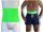 Ostomy Wrap for swimshorts: Green Fluo