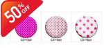 Tris Adhesive Cover: Polka dots
