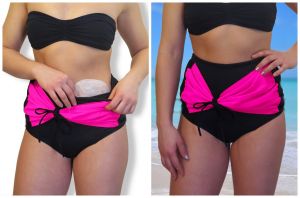 Ostomy bikini bottom (mod nfl)