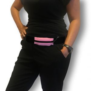 Pink Insulin Pump Pouch with Zip
