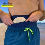 Faja de Ostomia para Bañador: Azul