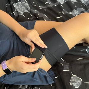 Fascia Gamba Notte Unisex (2 pz. Nero). GLI ORDINI DAL IL 1/8 POTREBBERO ESSERE EVASI DOPO IL 25/8