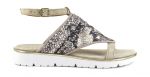 Sandalo paillettes laccio caviglia