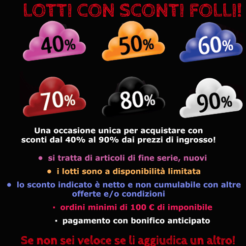 Lotti in offerta