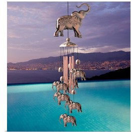 Wind Chimes con figure simboliche