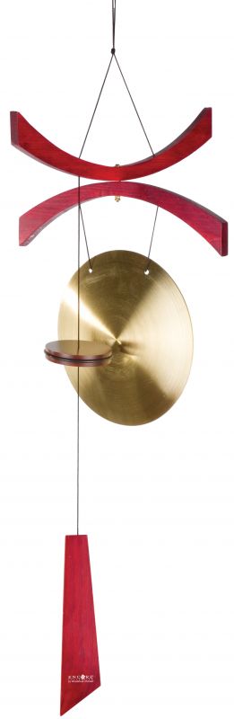 Gong A Vento Da Tempio 24-26 Pollici Con Supporto Incluso - Unlimited
