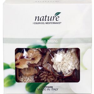 Confezione di potpourri Muschio Bianco, 100 grammi