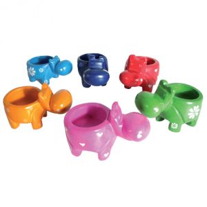 AF913 - Ippopotami porta tealight