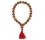 Bracciale Rudraksha con nappina