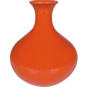 Vasetto ceramica arancione