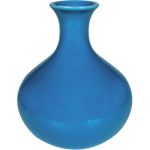 Vasetto ceramica azzurro